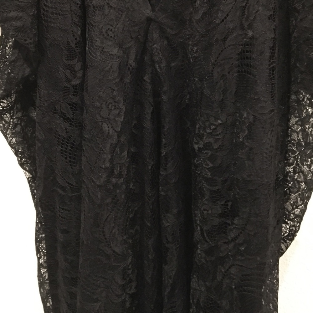 Lace mason dress with 100% silk lining - Picture 12 of 13